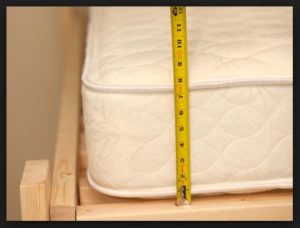 Hauteur du matelas