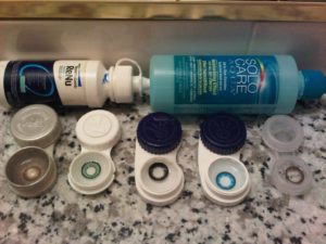 Lentilles de contact colorées