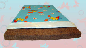 Fibre de coco dans un matelas pour enfant