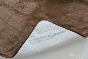 Housse de matelas en laine