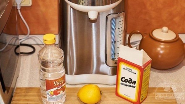 Retirer le tartre du thermopot