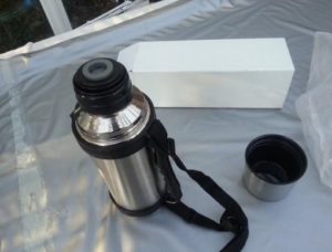 Thermos ouvert
