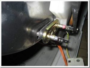 Contacts des éléments chauffants