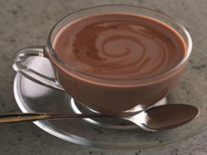 Tasse de chocolat chaud