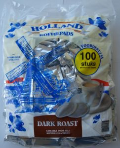 Emballage des dosettes de café