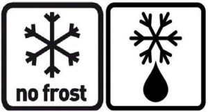 Symboles sur le réfrigérateur