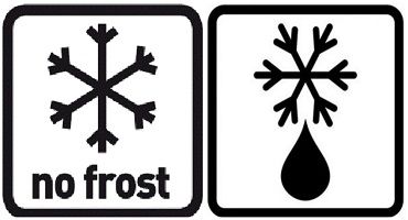 Symboles sur le réfrigérateur