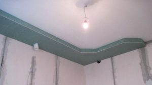 Caisson de ventilation plat