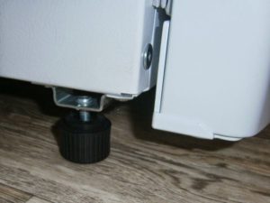 Pieds de réfrigérateur