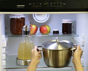 Chaud au réfrigérateur