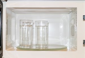 eau au micro-onde