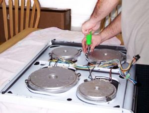 Réparation de plaques de cuisson