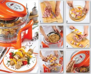 fonctions de la friteuse à air