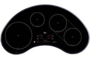 brûleurs dans une plaque à induction