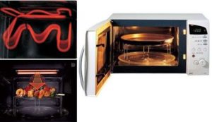 Types de grillades au micro-ondes