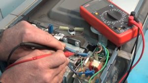 vérification du condensateur