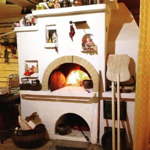 Cuisson au four russe.