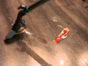 Sol stratifié pouvant être aspiré