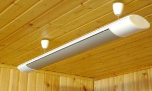 Emplacement d'installation du radiateur infrarouge