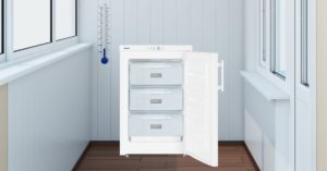 A quelle température fonctionnera le congélateur du balcon ?