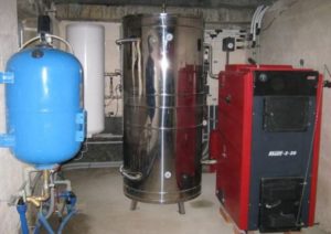 Raccordement de la chaudière avec un ballon tampon