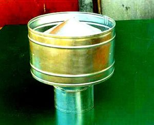 Déflecteur spécial dans la chaudière