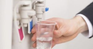 Eau de refroidissement dans une glacière