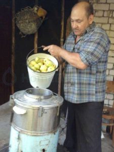 Presse-agrumes de machine à laver