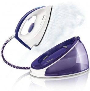 Fer à repasser avec centrale vapeur