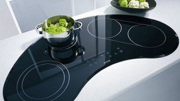 Segment de table de cuisson