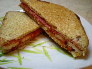 Préparer dans une machine à sandwich