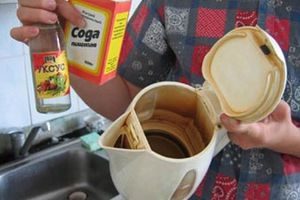 Nettoyer la bouilloire