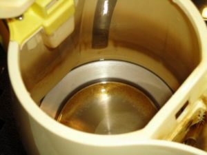 Nettoyer la bouilloire