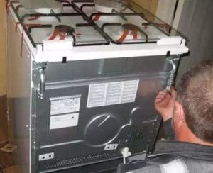 Brancher une cuisinière à gaz