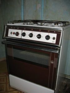 poêle de style ancien