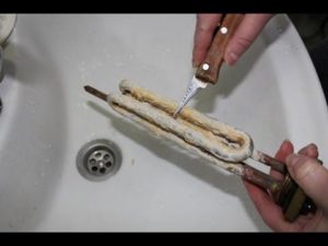 nettoyage des éléments chauffants