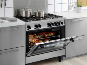 cuisinière à gaz avec four à gaz