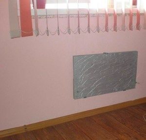 Chauffage à quartz dans l'appartement