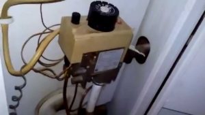 une chaudière à gaz