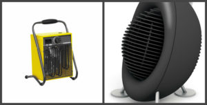 Pistolet thermique et radiateur soufflant