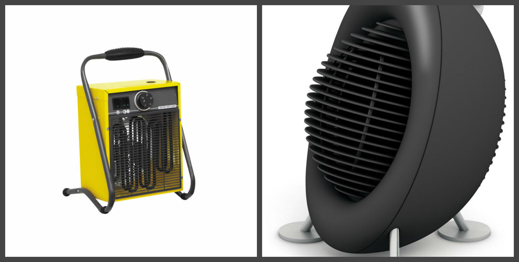 Pistolet thermique et radiateur soufflant