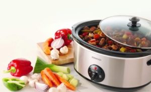 nourriture dans une friteuse à air