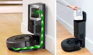 Charger le robot aspirateur