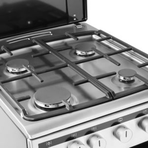 grilles de cuisinière à gaz en acier inoxydable