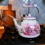 Stérilisation sur le bec de la bouilloire