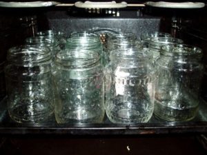 stérilisation au four