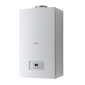 l'eau s'écoule de la chaudière