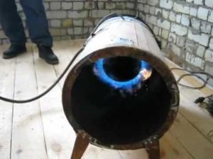 pistolet thermique à gaz