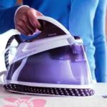Fer à repasser avec centrale vapeur