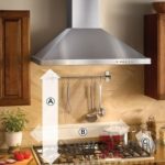 hauteur de la hotte au dessus de la cuisinière à gaz